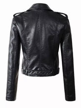 Selena Vegan Leather Moto Jacket